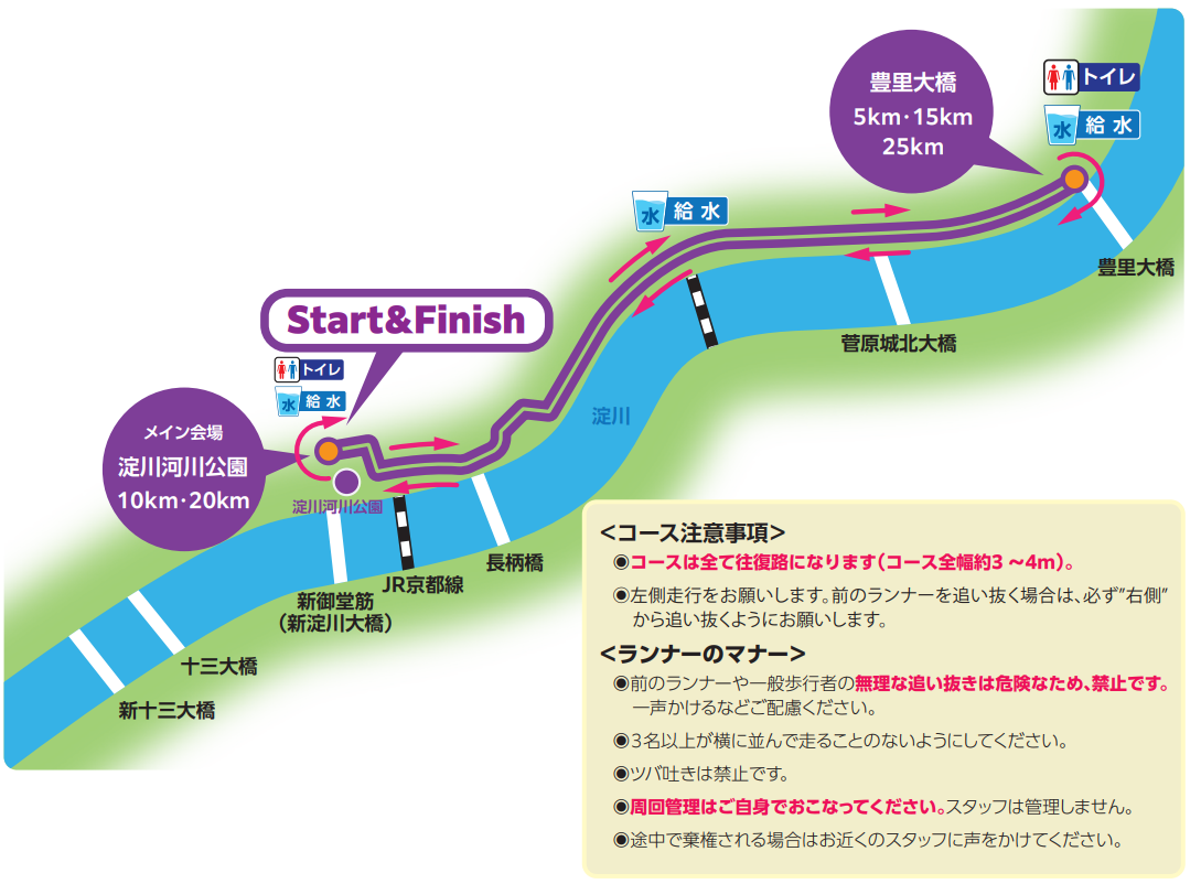 大阪30Kコースマップ